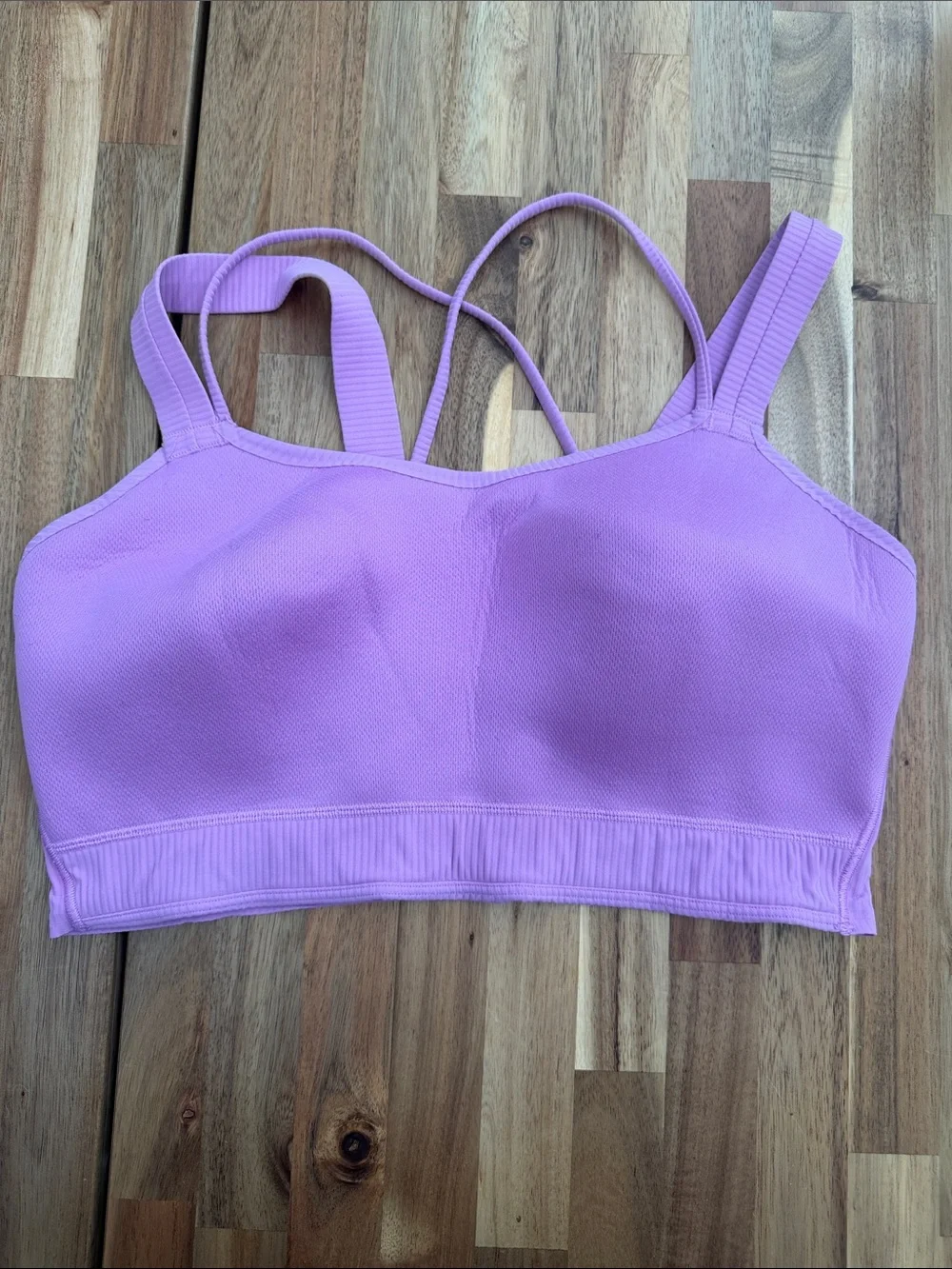 Lululemon Like a Cloud Long Lined Ribbed Sports Bra